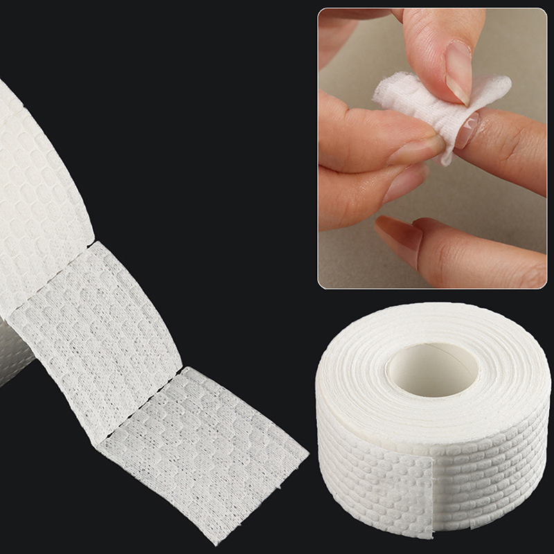 Nail Art Remover - Rolka 500/1000 szt. Profesjonalne, bezpyłowe waciki