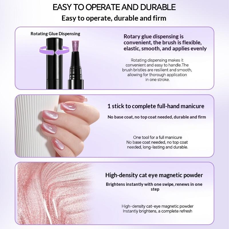 Nail Art One Stroke - 3ML Jednokrokowy żelowy lakier do paznokci