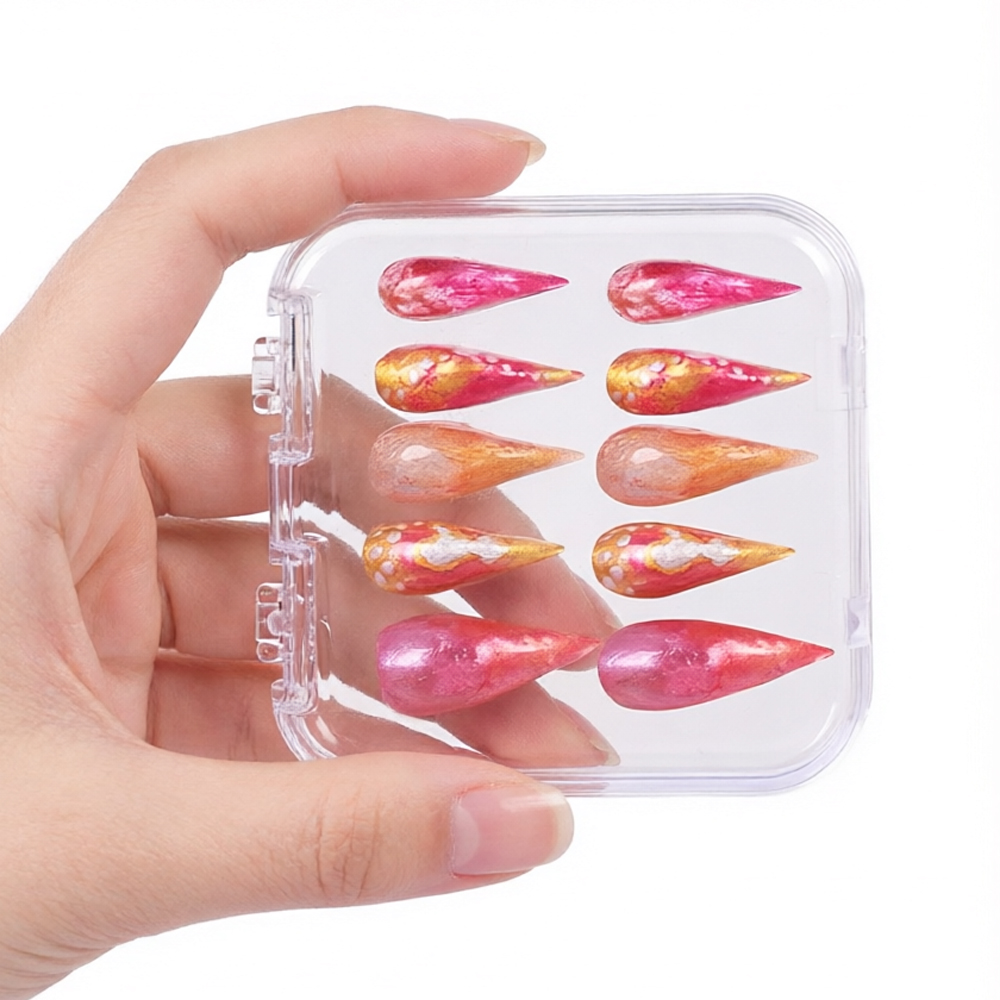 Nail Art Queen - Hurtowe średniowieczne tipsy do paznokci Królowej