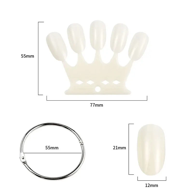 50 sztuk/opakowanie Sztuczne t – Nail Art Oval recenzja i cena