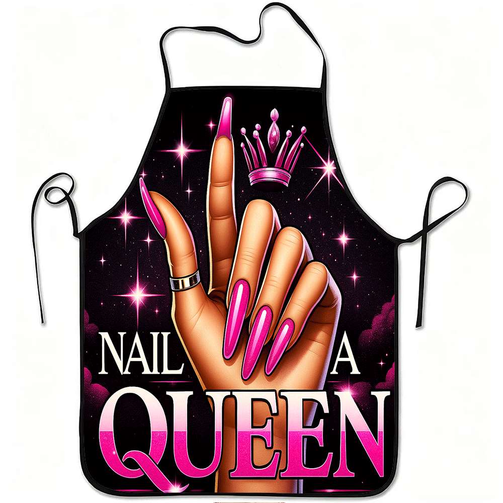 Modny fartuch z motywem zdobie – Nail Art Queen recenzja i cena