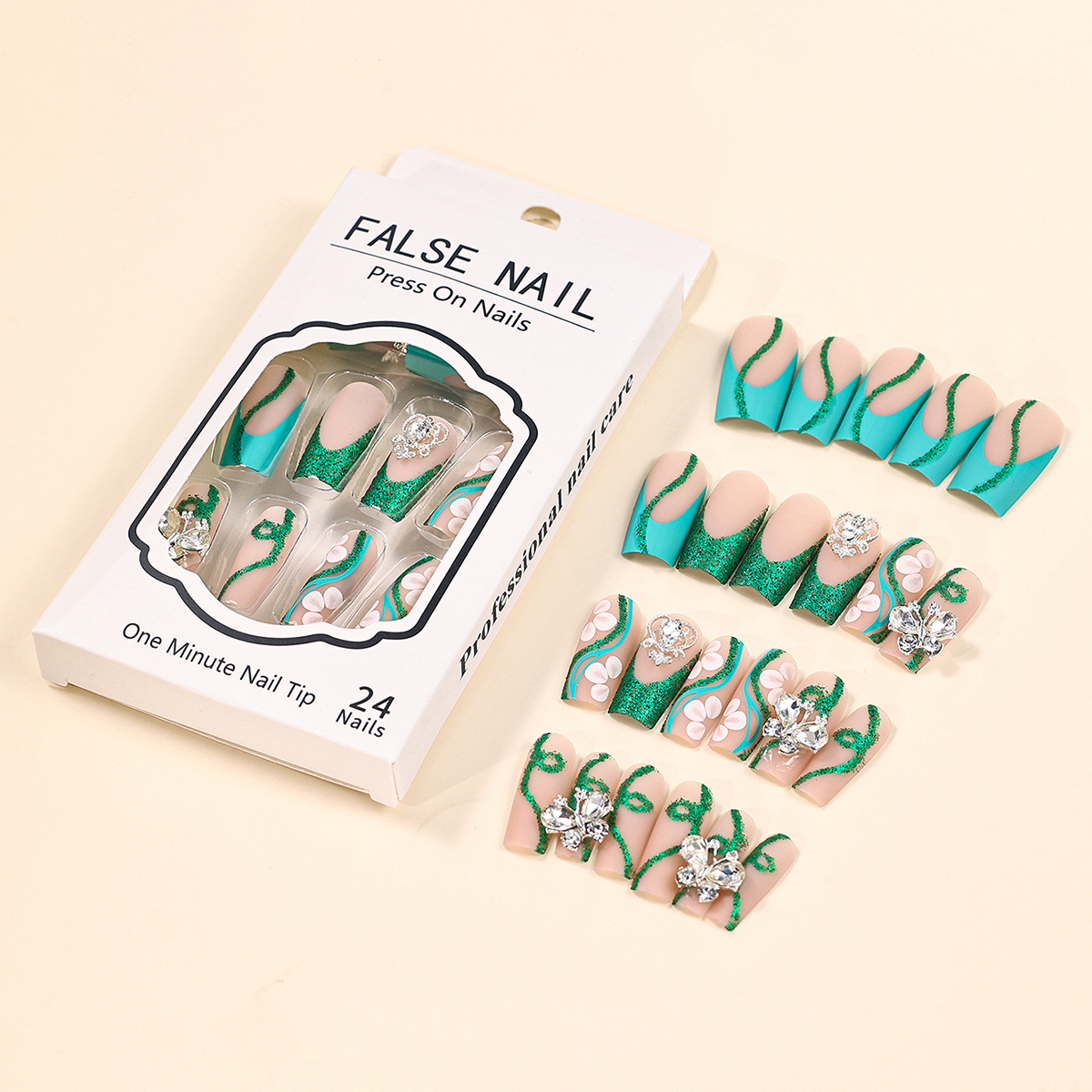 Balerina sztuczne paznokcie bł – Nail Art Press On recenzja i cena