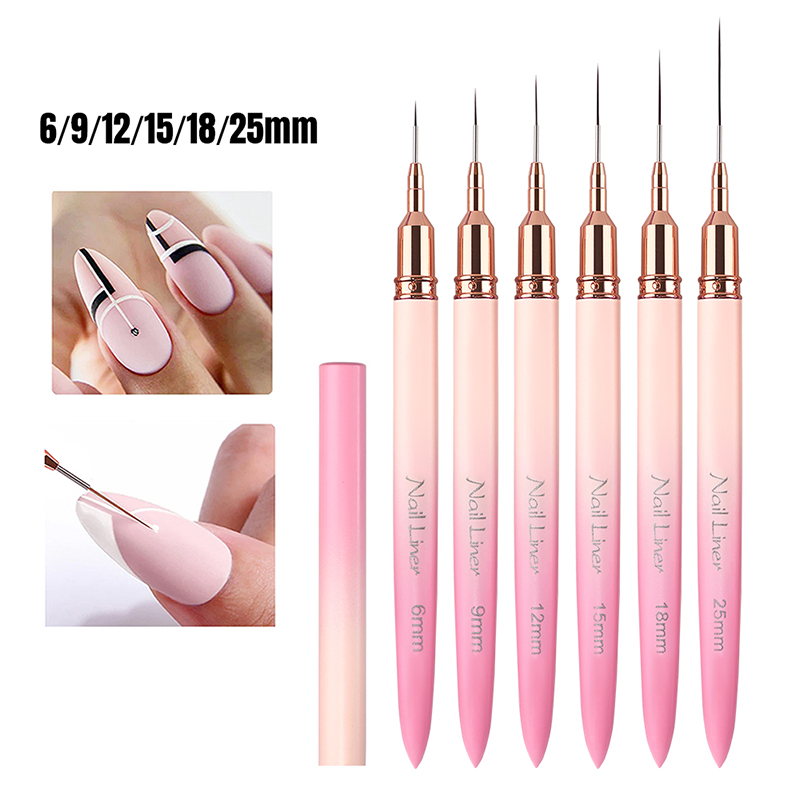 Sweet-Z 6pcs Liner Nail Brush  – Nail Art Zone recenzja i cena