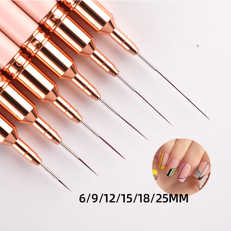 Sweet-Z 6pcs Liner Nail Brush  – Nail Art Zone recenzja i cena
