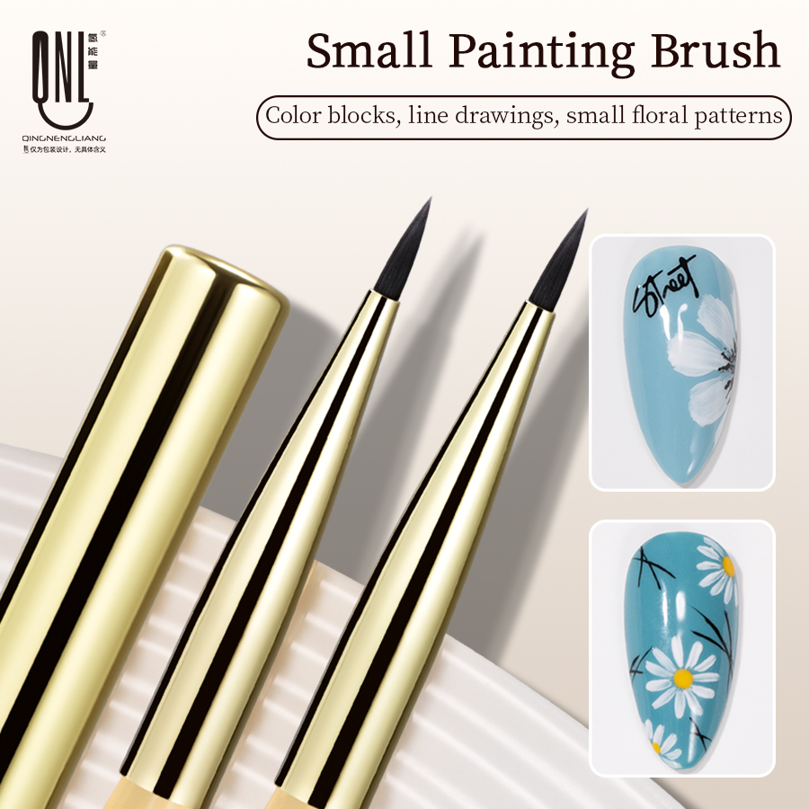 QNL Ultra-cienki Mini Pędzelek – Nail Art One Stroke recenzja i cena