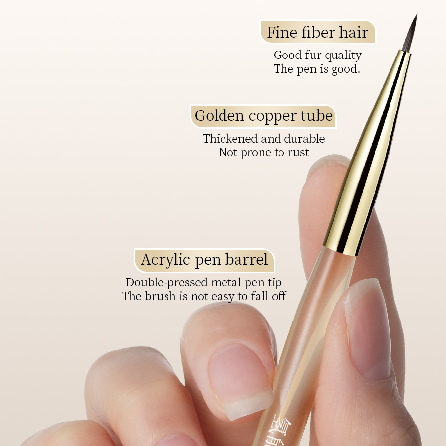 QNL Ultra-cienki Mini Pędzelek – Nail Art One Stroke recenzja i cena