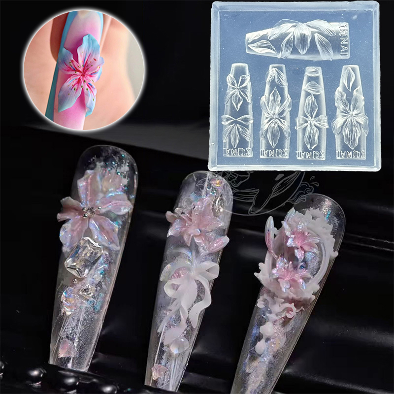 Z. Forma 3D do paznokci z kwia – Nail Art Zone recenzja i cena