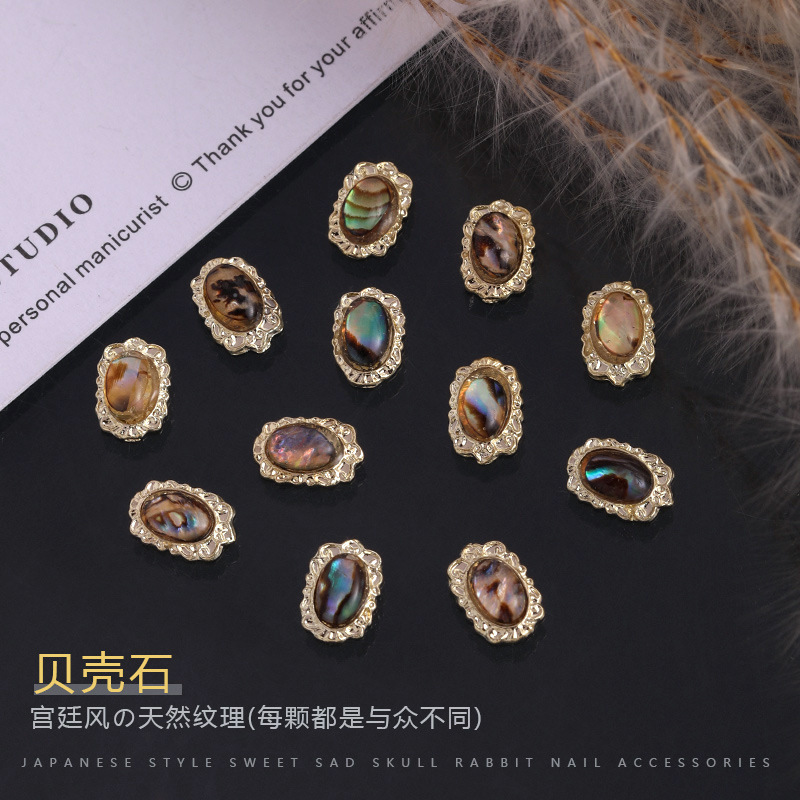 10 szt. Barokowych Ozdób do Pa – Nail Art Queen recenzja i cena