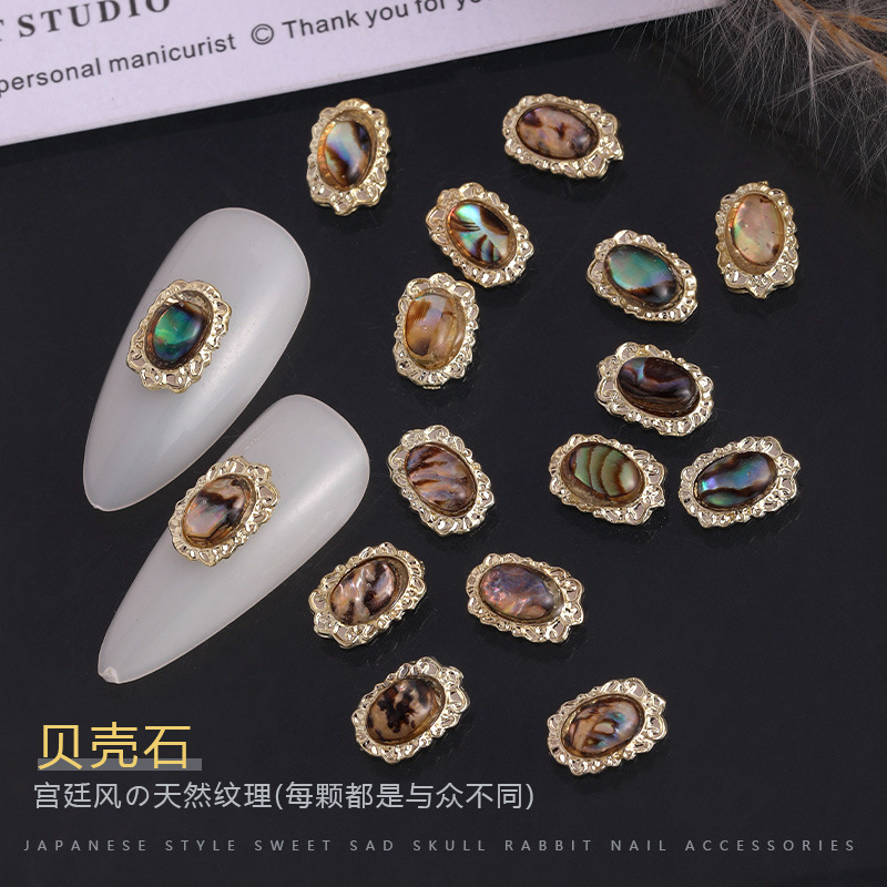 10 szt. Barokowych Ozdób do Pa – Nail Art Queen recenzja i cena