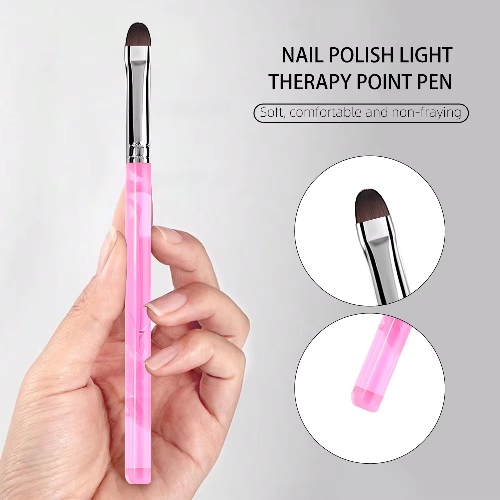 1 SZT. Owalny Zestaw Pędzli do – Nail Art Oval recenzja i cena
