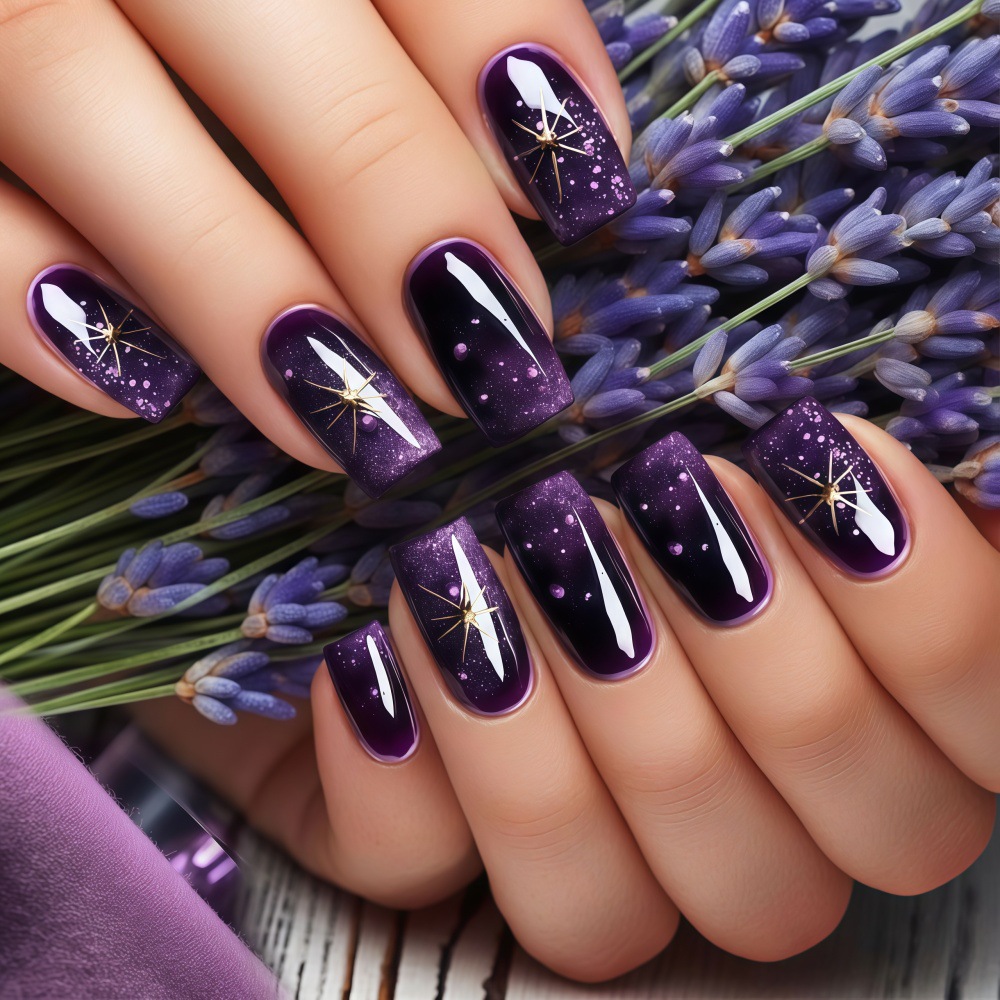 Krótkie średniej długości sztu – Nail Art Press On recenzja i cena
