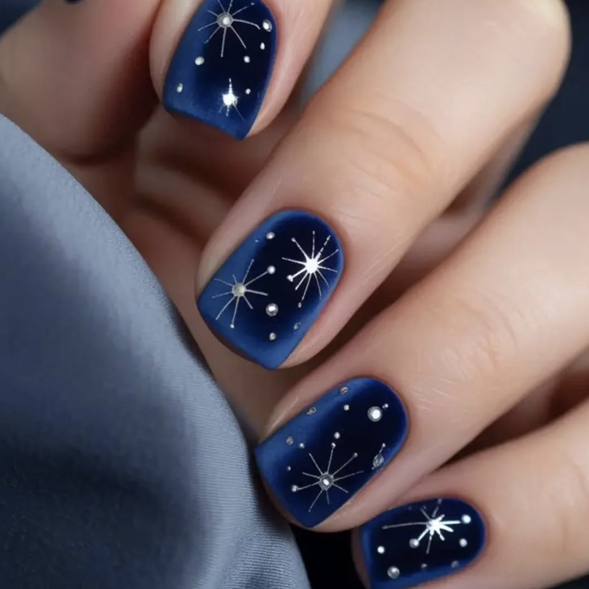 Krótkie średniej długości sztu – Nail Art Press On recenzja i cena