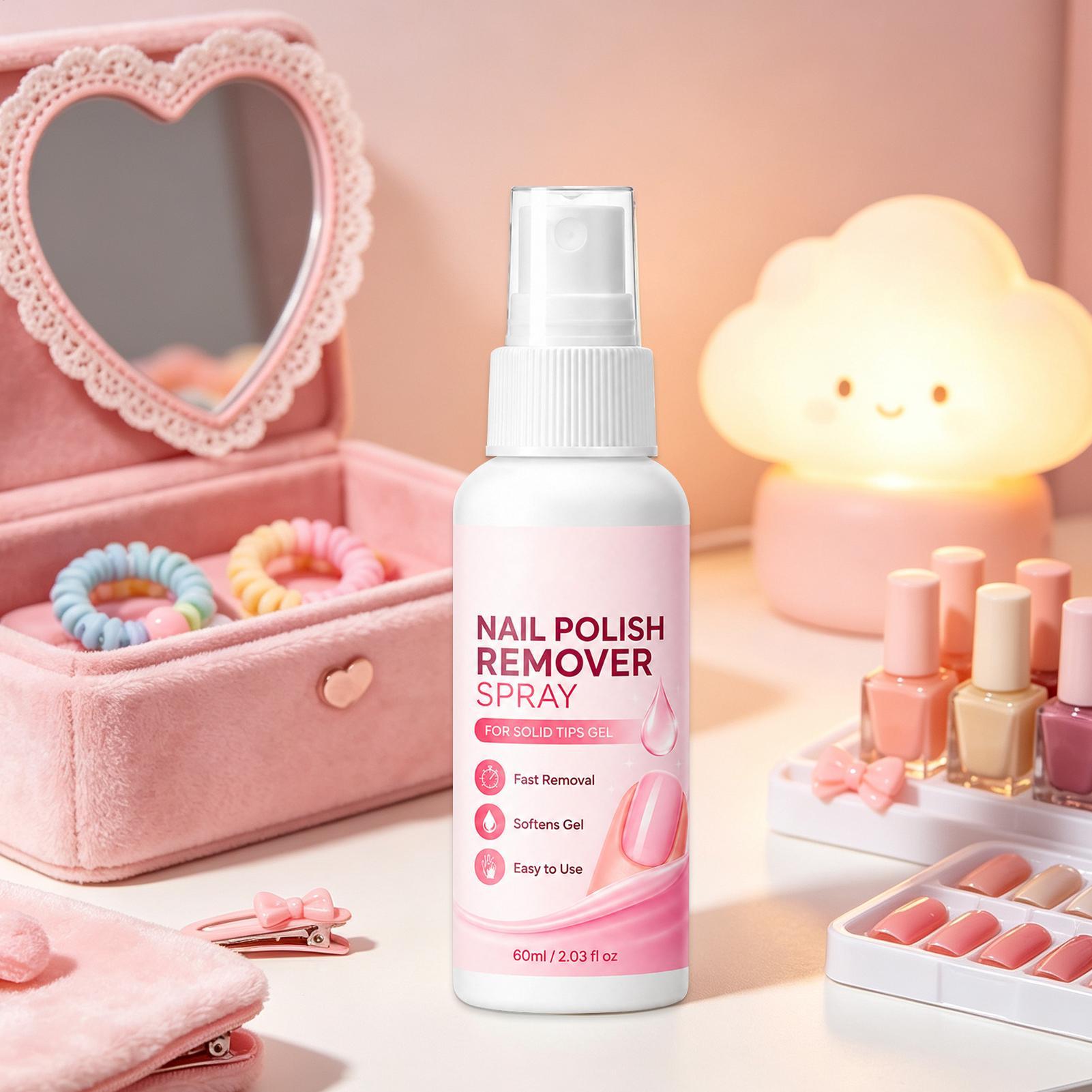 60ml Spray do usuwania paznokc – Nail Art Press On recenzja i cena
