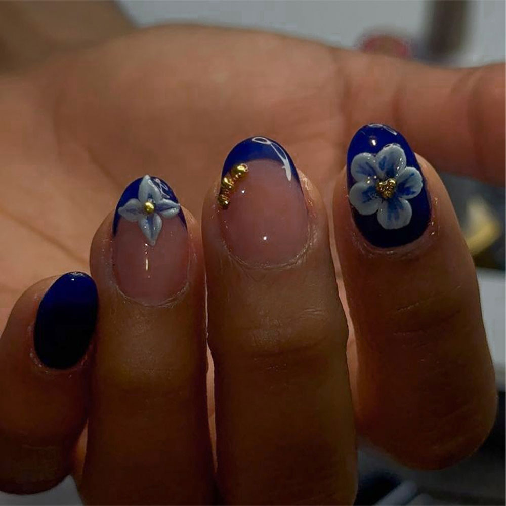24 szt. Krótkie owalne naklejk – Nail Art Oval recenzja i cena