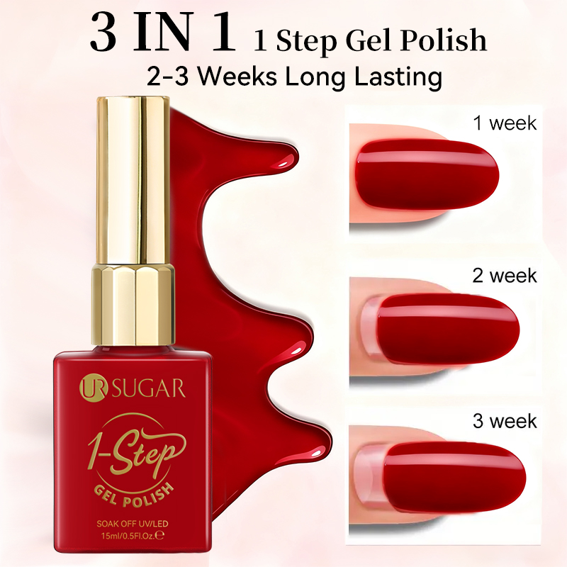 UR SUGAR 15ml Czerwony Lakier  – Nail Art One Stroke recenzja i cena