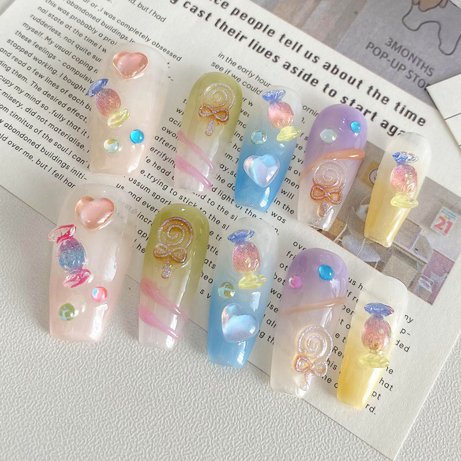 Ręcznie robiona prasa na pazno – Nail Art Press On recenzja i cena